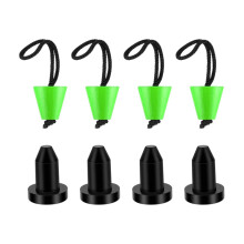 8x Kayak Scupper Plugs Durable Canoe Bung Plugs for Fishing Boats Kaya