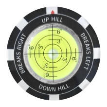 Golf Green Reader Ball Marker Golfer Gift for Men & Women Round Bubble