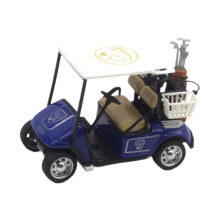 Mini Golfcart Model Toy Golfcart Sculpture Ornament for Cake Toppers G