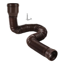Rain Gutter Downspout Extension 18.5-59inch Diverter for Rainwater Dra