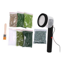 9Pcs Static Grass Applicator DIY Project Kits Electrostatic Flocking M