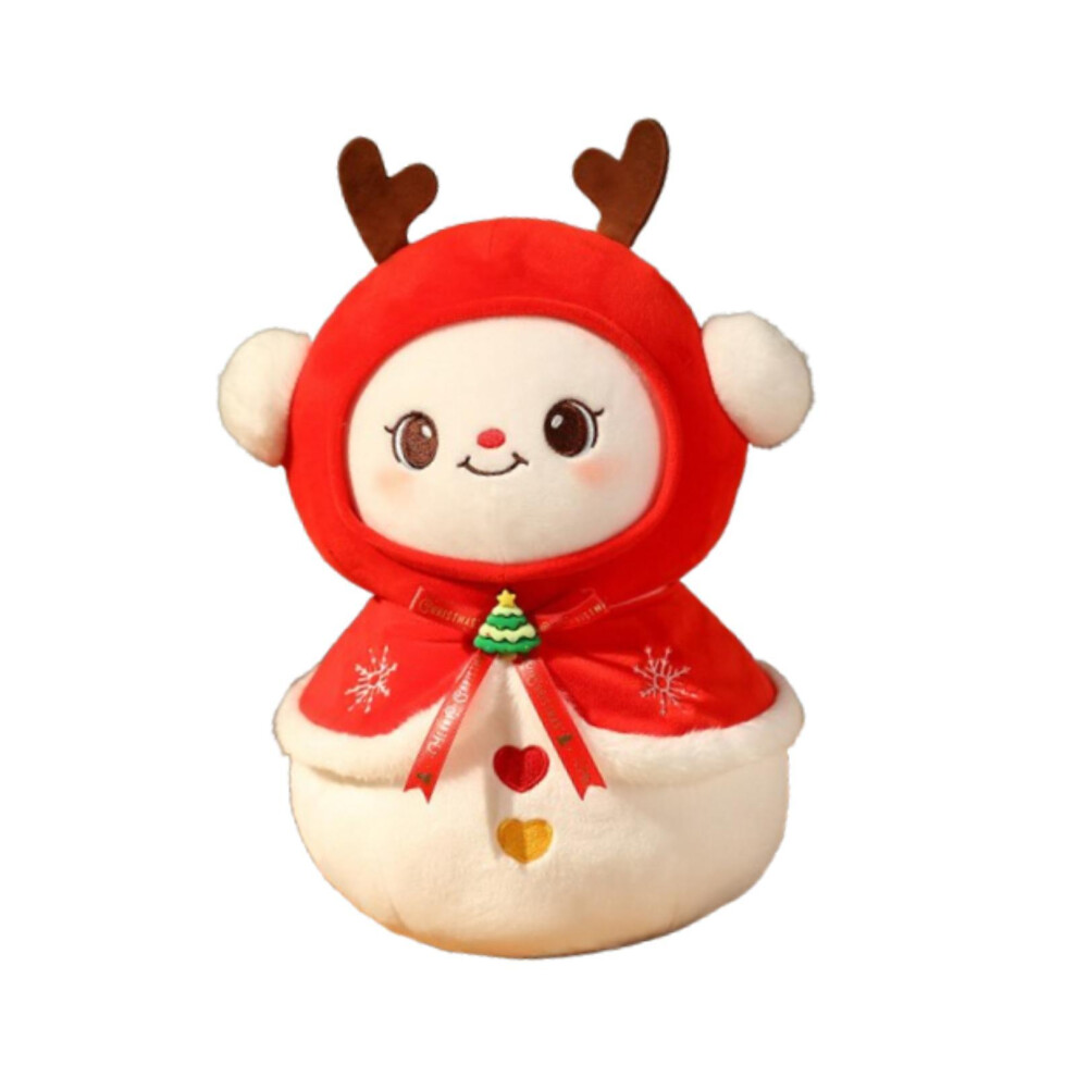 Christmas Plush Toy Stuffed Animal Christmas Ornament for Gift Tableto