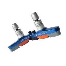 2Pcs Brake Pads Shoes Easy to Store Bike Parts Replaceable V Type Brak