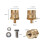 2 Pieces Battery Terminal Stud Connector Battery Terminal Junction Stu 2