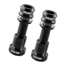 2 Set Bike Carbon Stem Bolts Nuts Kit Parts for Cycling Mountain Bikes