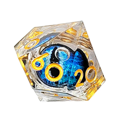 Polyhedral Eye Game Dice 7 Pieces Set Accessory for Teaching Projects 2