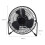 USB LED Clock Fan with Real Time Display Function Office Desktop Cooli 2