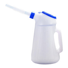 Oil Measuring Jug Portable with Cap Oil Dispenser for Automotive Vehic
