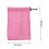 Small Mesh Drawstring Bag Durable Mesh Bag for Cosmetics Golf Balls Sw 2