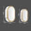 Wireless Doorbell Compact Multipurpose LED Flashing for Home Shops Apa 2