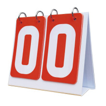 Sports Scoreboard 2 digits Tabletop Score Flipper for Basketball Tenni