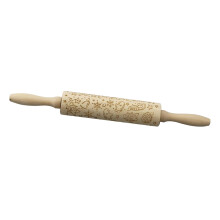 Embossing Rolling Pin Xmas Embossed Rolling Pin for Baking Dough Pastr