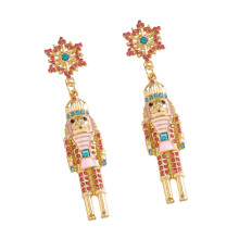 Christmas Earrings Nutcracker Earrings Unique Cute Dress up Holiday Ea