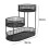 Fruit Basket Bowl Container Wrought Iron Fruit Stand Vegetables Storag 2