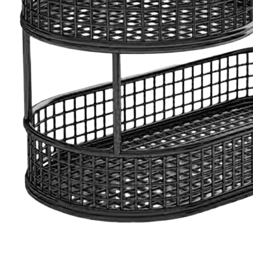 Fruit Basket Bowl Container Wrought Iron Fruit Stand Vegetables Storag 2