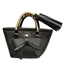 1/6 Scale Dolls Handbag Dollhouse Ornament PU Leather for 12" Dolls DI