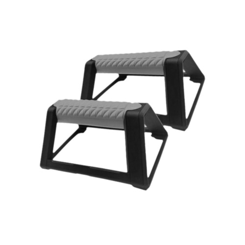 2Pcs Push up Bars Floor Workout Upper Body Strength Training Push up H