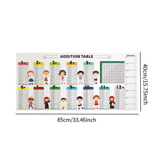 Math Learning Tool Supplies Number Games Mathematics Table for Kids Ad 1
