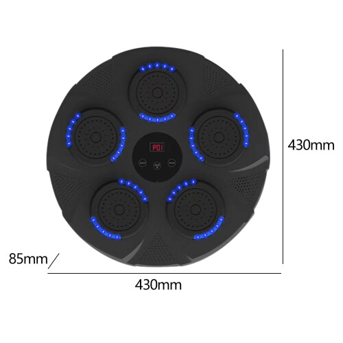 Music Boxing Machine Music Electronic Boxing Wall Target for Workout 1