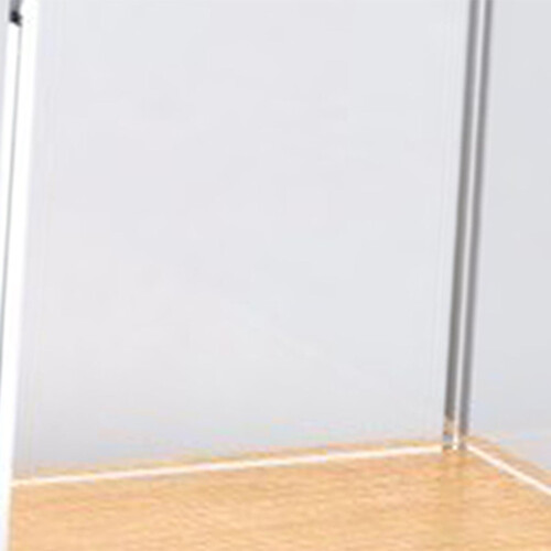 Countertop Action Figures Display Box Showcase Wood Bottom for Retail 2