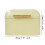 Bread Storage Box Retro Countertop Pastry Kitchen Storage for Pantry K 2
