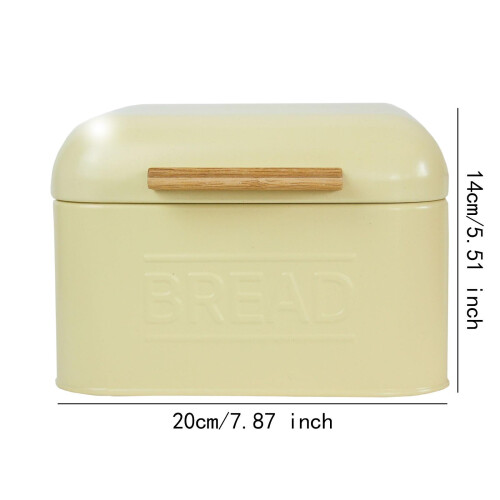 Bread Storage Box Retro Countertop Pastry Kitchen Storage for Pantry K 1