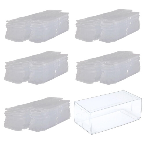 50Pcs 1/64 Scale Model Car Display Case Model Car Exhibition Box Acces