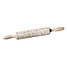Embossing Rolling Pin Xmas Embossed Rolling Pin for Baking Dough Pastr