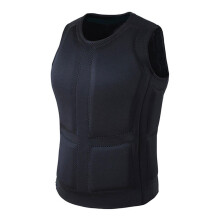 Adults Life Vest Buoyancy Aid Thin Zipper Vest for Kayaking Swimming S