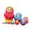 10 Layer Wooden Russian Nesting Doll Stackable for Birthday Gift Table 1