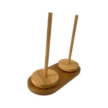 Yarn Holder Wood Yarn Rack Yarn Storage for Wife Grandmother Knitting