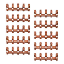 10x 5 Rings Loose Leaf Binder Rings Removable for Office Calendar Stat