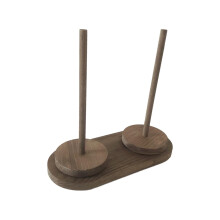 Yarn Holder Wood Yarn Rack Yarn Storage for Wife Grandmother Knitting