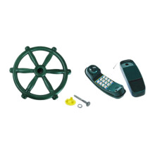 Outdoor Steering Wheel Toy Swing Set Accessory for Interactive Childre