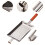 Stainless Steel Spaetzle Maker Dumpling Press Cooking Tools for Home C 3