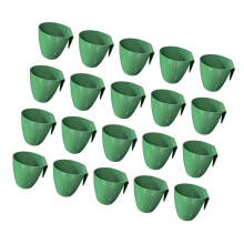 20 Pieces Strawberry Nursery Pots Cup Accessory Multifunctional Side H