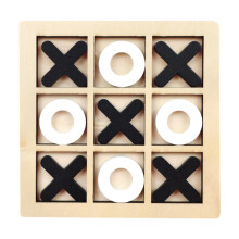 Tic TAC Toe Board Game Family Children Puzzle Brain Teaser for Childre