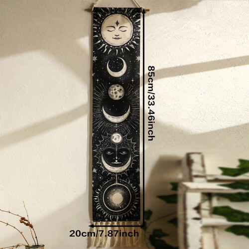 Vertical Tapestry Chic Boho Wall Decor for Bedroom Apartment Home Deco 1