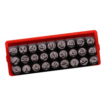Metal Stamp Set Pressing Die Steel Alphabet Stamp Set for DIY Jewelry