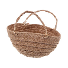 1/12 Dollhouse Hand Woven Bag Decor Photography Props Miniature Woven