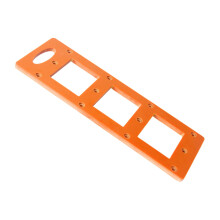 Socket Slotting Template Durable with Hanging Hole Mounting Bracket Te