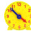 Teaching Clock Development Toy Classroom Time Activity for Ages 5+ Pre 3