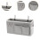 Bedside Hanging Storage Bag Bedside Storage Organizer for Books Home C 3