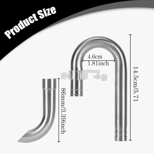 Aquatic Lily Tube Practical Leakproof Quick Installation Sturdy Water 1