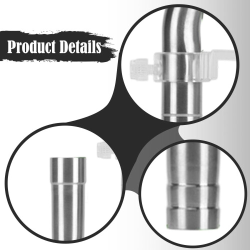 Aquatic Lily Tube Practical Leakproof Quick Installation Sturdy Water 2