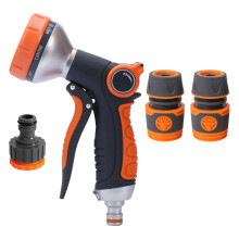 Garden Hose Nozzle Heavy Duty Hose Spray for Lawn Sidewalk Cleaning Wa