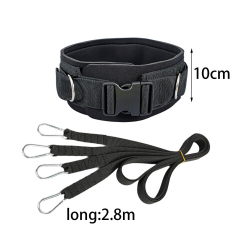 Sled Pull Straps Lightweight Sled Trainer Pull Leash for Fitness Home 1