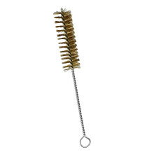 Brass Bristles Tube Cleaning Brush Metal Wire Brush for Sink Plumbing