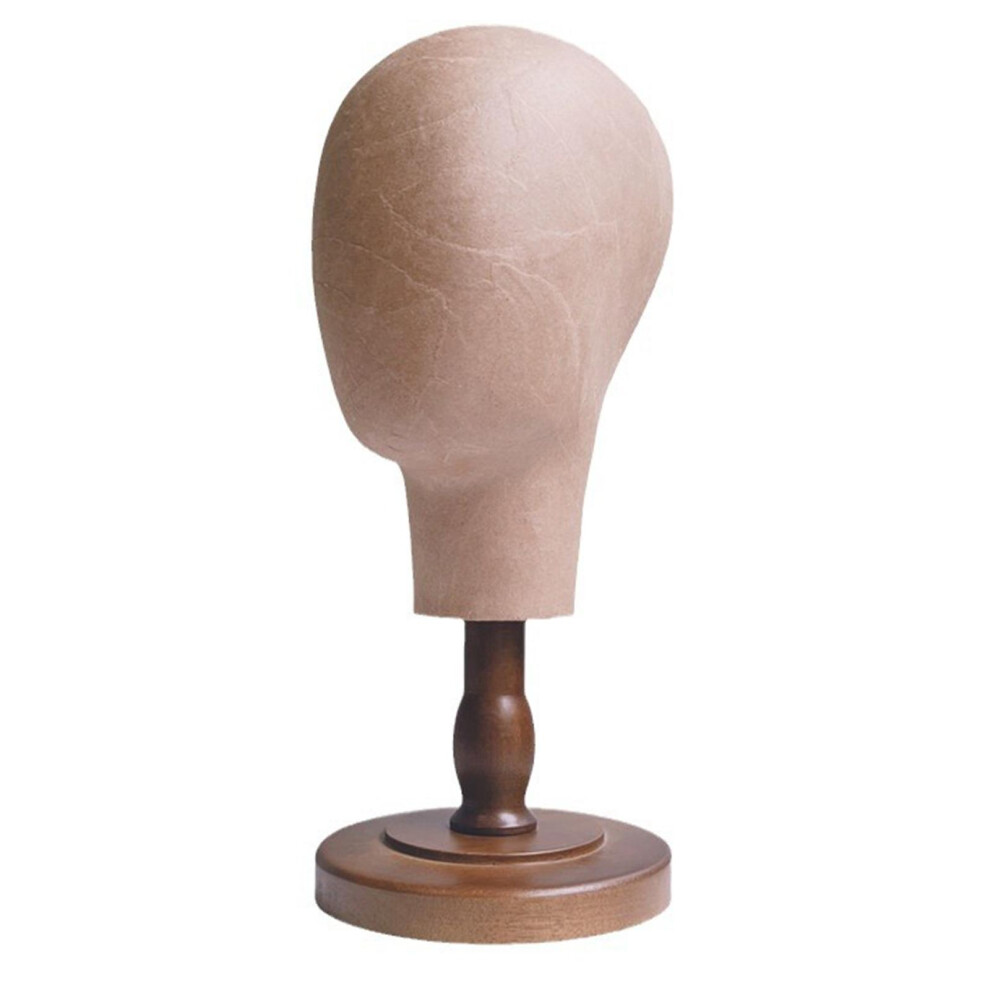 Mannequin Head Model Portable Wig Hat Display Holder for Hat Headset J