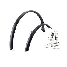2Pcs Road Bicycles Fenders Full Cover Quick Release Mountain Bike Mud